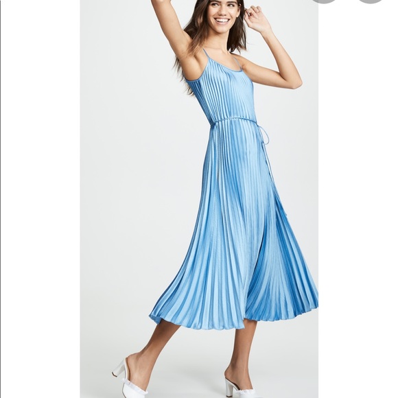 Vince. Pleated Cami Maxi Dress - Picture 3 of 11